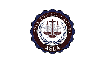 2015 Top 100 Lawyer ASLA